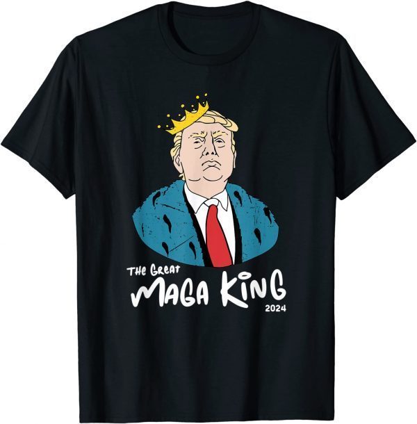 The Great Maga King Trump 2024 Ultra Maga USA Classic Shirt