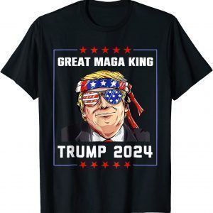 The Great Maga King Trump Ultra Maga King Trump 2024 Limited T-Shirt