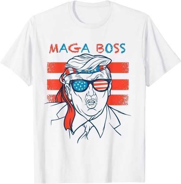 The Maga Boss Trump Maga Boss 2022 Shirt