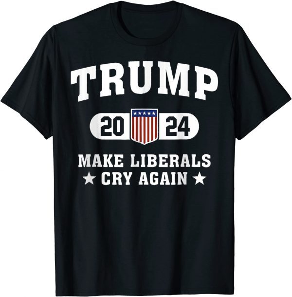 Trump 2024 Make Liberals Cry Again Election Pullover Limited ShirtTrump 2024 Make Liberals Cry Again Election Pullover Limited Shirt