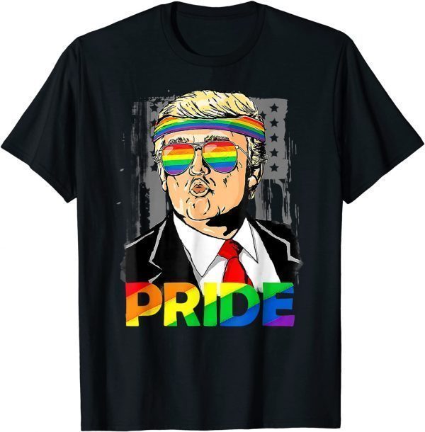 Trump LGBT Gay Pride Month Lesbian Bisexual Transgender Classic Shirt