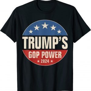 Trump’s GOP Power Ultra MAGA Trump Anti Biden USA Flag 2022 Shirt