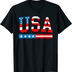 USA Flag American 4th of July Merica America Flag USA 2022 Shirt