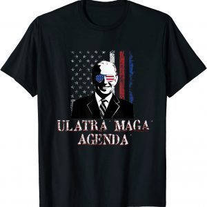 Ultra MAGA Agenda Donald Trump Joe Biden Republican America Classic Shirt