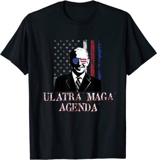 Ultra MAGA Agenda Donald Trump Joe Biden Republican America Classic Shirt