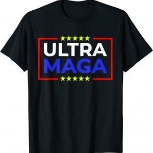 Ultra MAGA Anti-Biden Patriotic American Flag Independence Classic Shirt