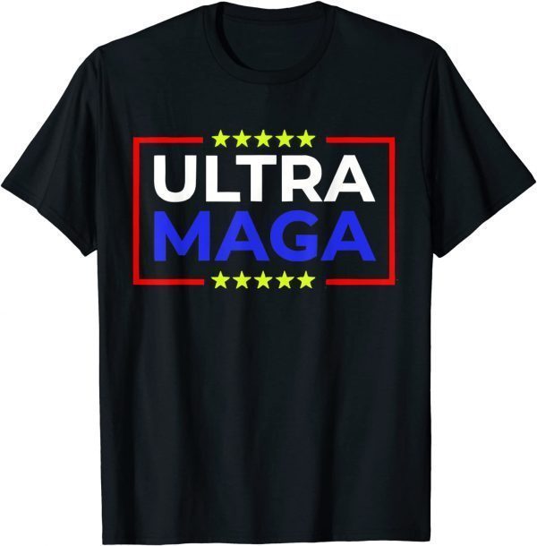 Ultra MAGA Anti-Biden Patriotic American Flag Independence Classic Shirt