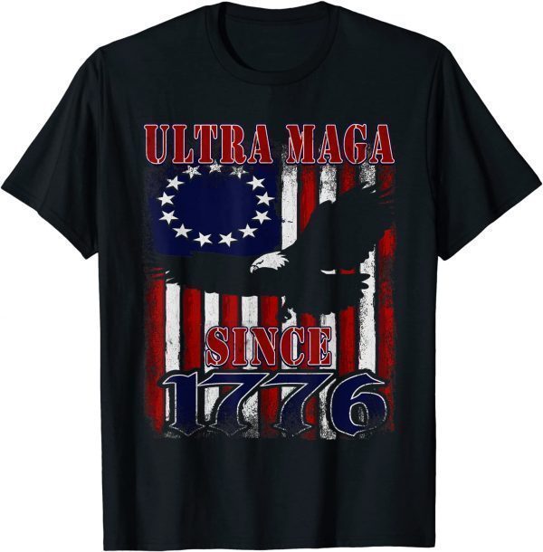 Ultra MAGA Anti Joe Biden 4th of July 2022 Shirt