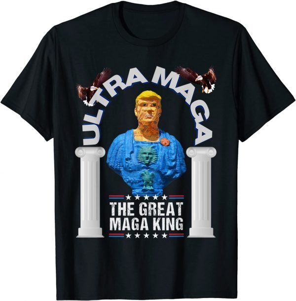 Ultra MAGA King Trump Biden 2024 UltrA MAGA Crowd UltrA MAGA 2022 Shirt