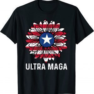 Ultra MAGA Proud Ultra-Maga Proud Republican USA Flag 2022 Shirt