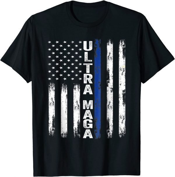 Ultra MAGA USA Flag Ultra Mega Proud Classic Shirt
