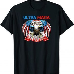 Ultra MEGA vintage pro Trump US Flag anti-Biden 2022 Shirt