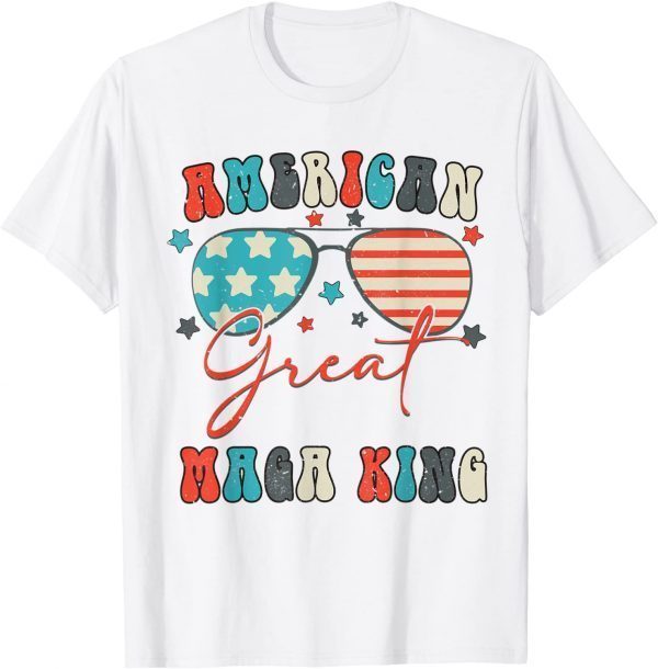 Ultra Maga Great Maga King 4th Of July T-Shirt