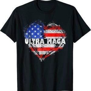 Ultra Maga Proud US Flag Ultra-Maga Classic T-Shirt