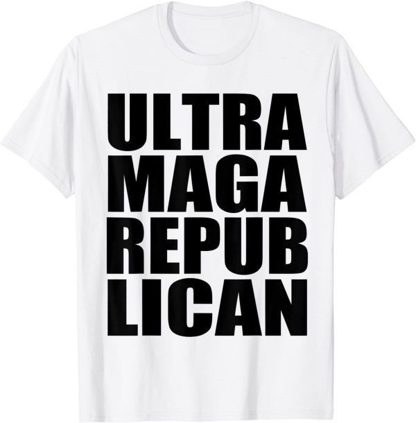 Ultra Maga Republican Proud The Great MAGA King Trump Biden 2022 T-Shirt