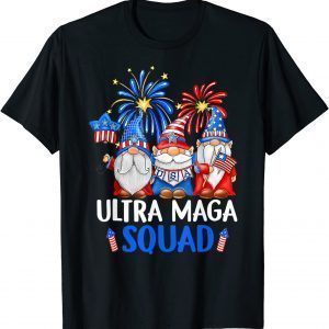 Ultra Maga Squad Gnomes, 4th Of July Great Maga King Gnome 2022 Shirt