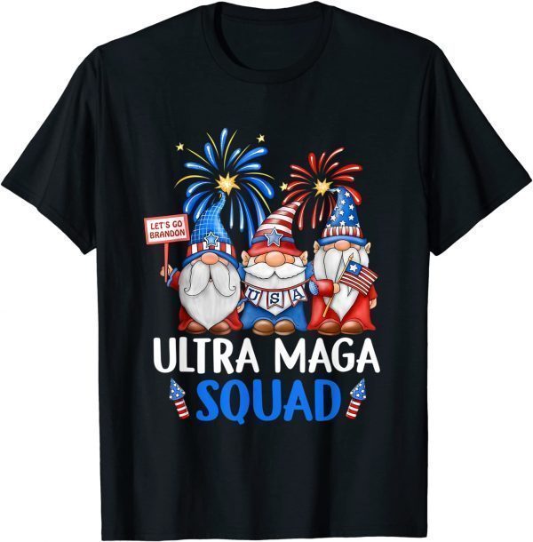 Ultra Maga Squad Gnomes 4th Of July Great Maga King Classic Shirt