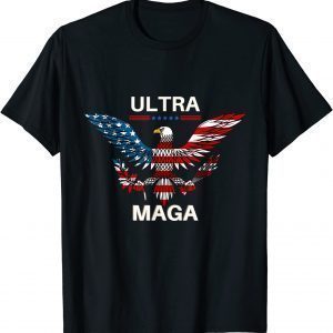 Ultra Maga United State flag 2022 T-Shirt