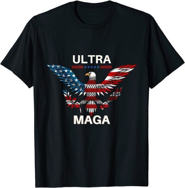 Ultra Maga United State flag 2022 T-Shirt