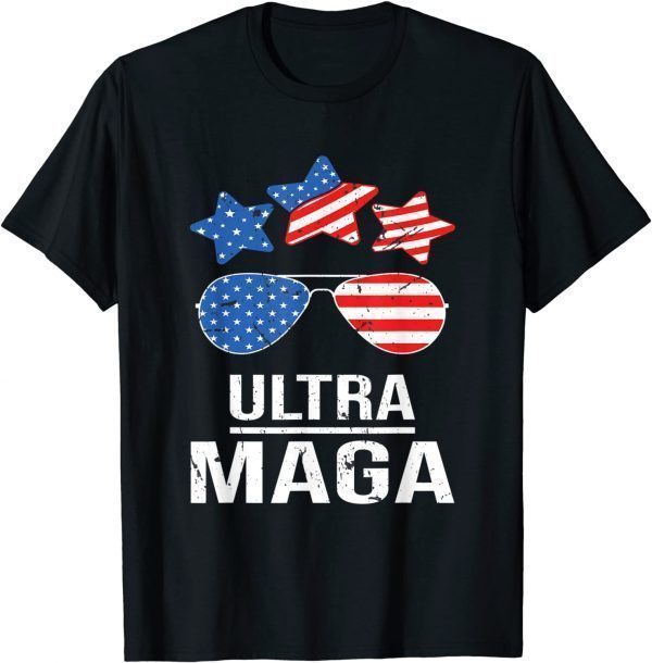 Ultra Maga Us Flag Sunglasses Ultra-Maga Classic Shirt