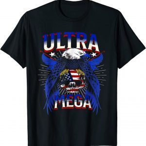 Ultra Mega America 2024 - Ultra Mega Eagle With Skull Limited Shirt