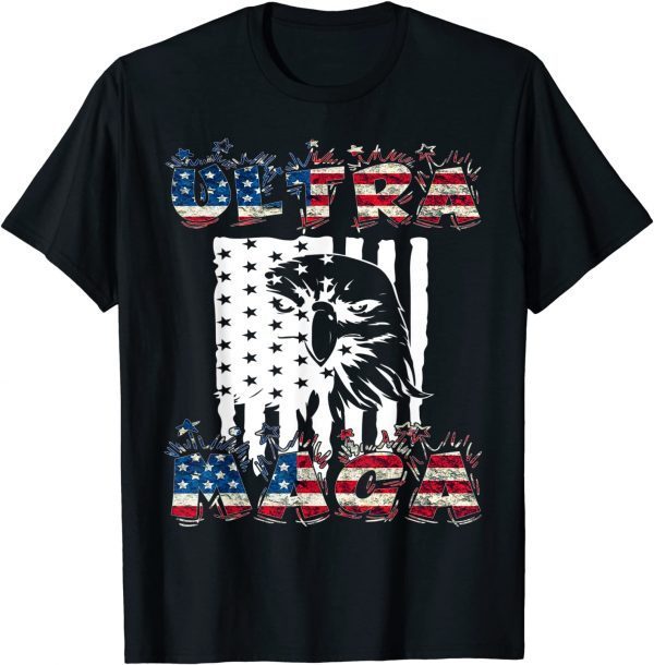 Ultra Mega Eagle 2022 with Flag cool Ultra Mega Eagle 2022 Classic Shirt