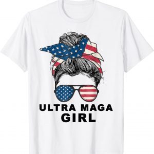 Ultra Mega Girl Patriotic Trump Republicans Conservatives Classic Shirt