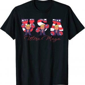 Usa Trump Cheerleader Ultra Maga 2022 Shirt