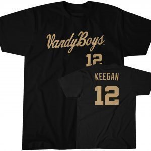 Vanderbilt Baseball Dominic Keegan 12 Limited Shirt