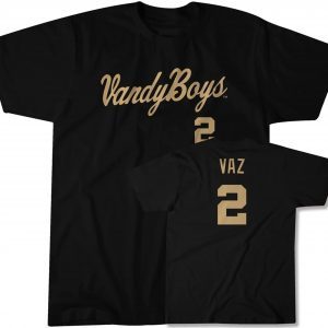 Vanderbilt Baseball: Javier Vaz 2 Classic Shirt