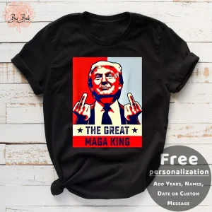 Vintage Donald Trump Ultra Maga The Great MAGA King 2022 Shirt
