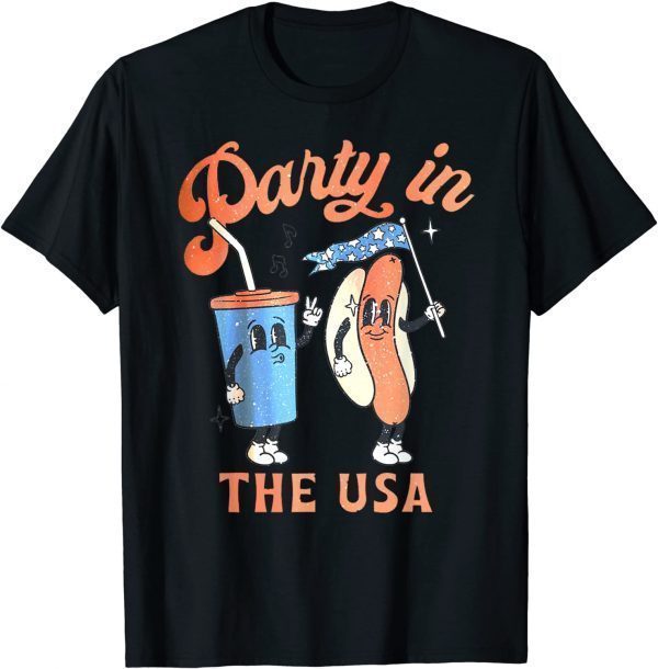 Vintage Party in the USA 4th of July 2022 Shirt