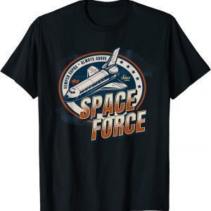 Vintage Retro Space Force Military Patriotic Armed Forces 2022 Shirt