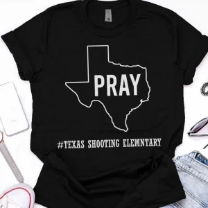 Vintage Texas Shooting Pray For Tesax Protect Kids Not Gun 2022 Shirt