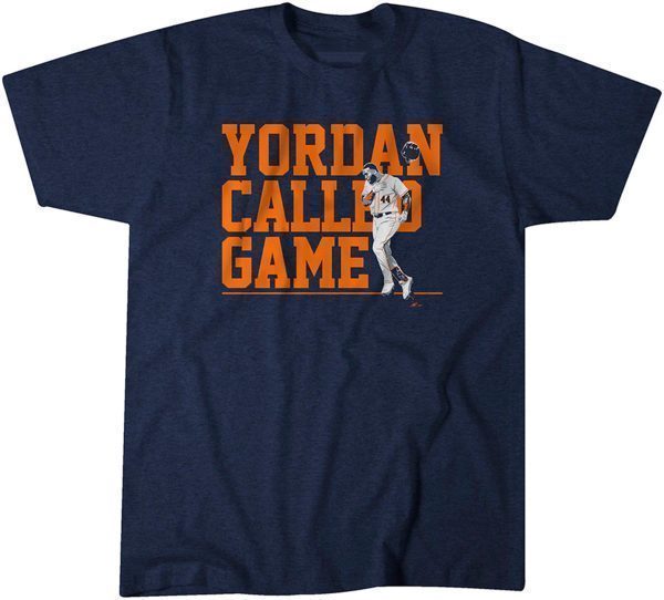 Yordan Alvarez Called Game 2022 Shirt