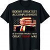 biden Greatest Accomplishment is Showing How Great Trump 2022 T-Shirt