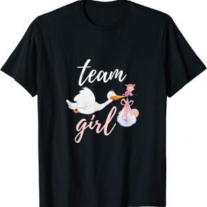 team girl bird Gender Reveal Party 2022 Shirt