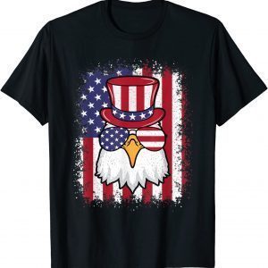 4th Of July American Flag Patriotic Eagle USA T-Shirt