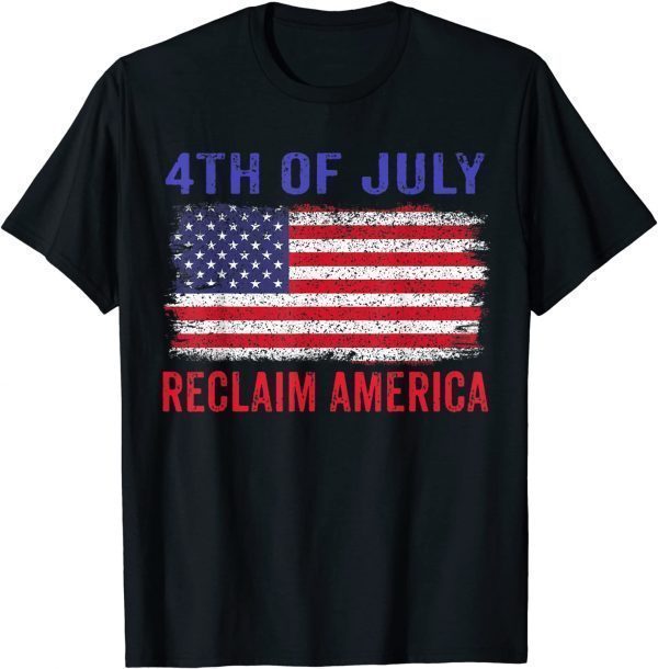 4th Of July - Reclaim America Trump Support Classic Shirt