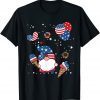 4th of July 2022 Gnomes Patriotic Gnome American Flag 2022 Shirt