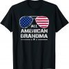 All American Grandma American Flag Patriotic 4th of July 2022 Shirt
