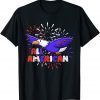 All American Patriotic 4th of July Eagle Fireworks Classic Shirt