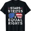 Aviator USA Flag Sunglasses Stars Stripes Reproductive Right 2022 Shirt
