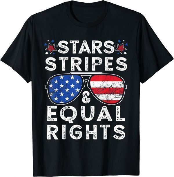 Aviator USA Flag Sunglasses Stars Stripes Reproductive Right 2022 Shirt