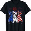 Awesome Doberman Dog American Flag 4th Of July Classic Shirt