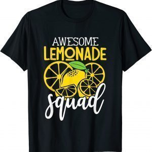 Awesome Lemonade Squad For Lemonade Stand Boss Classic Shirt