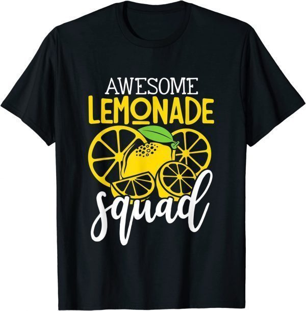 Awesome Lemonade Squad For Lemonade Stand Boss Classic Shirt