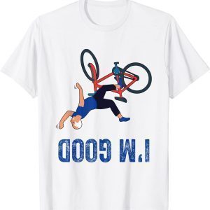 Biden Falls Off Bike Biden Falling Off His Bicycle 2022 Shirt