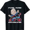 Biden is fine after falling off his bike 2022 Shirt