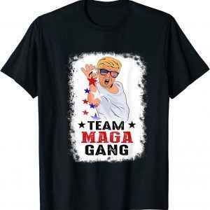 Bleached Trump Salt Sprinkle, Trump Patriot Team MAGA Gang 2022 Shirt